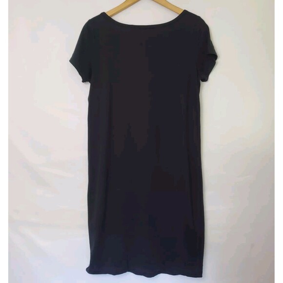 BOB MACKIE WEARABLE ART FLORAL EMBROIDERED SHORT-SLEEVE T-SHIRT DRESS SIZE SMALL - Picture 3 of 7